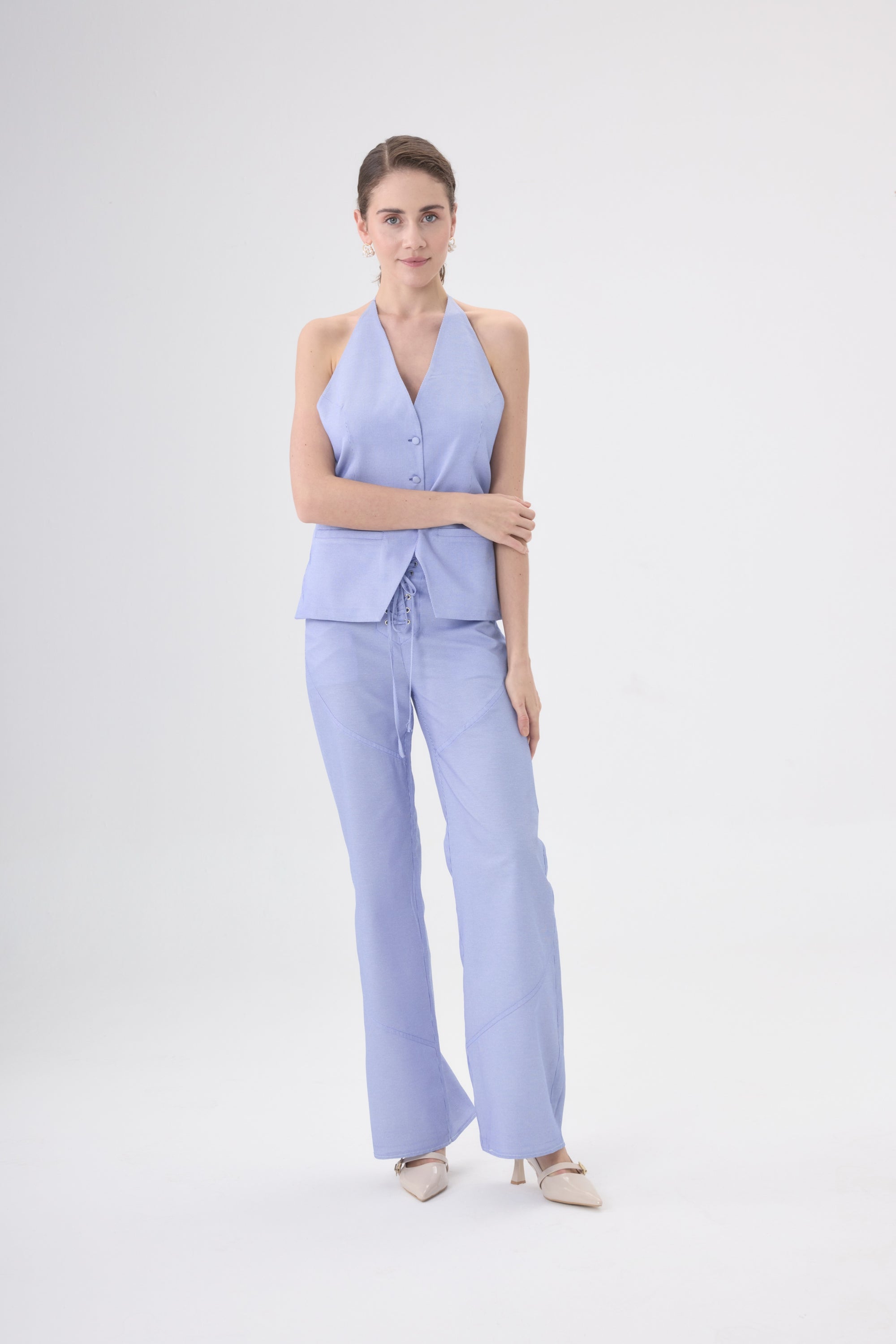 Amara Bağcıklı Pantolon