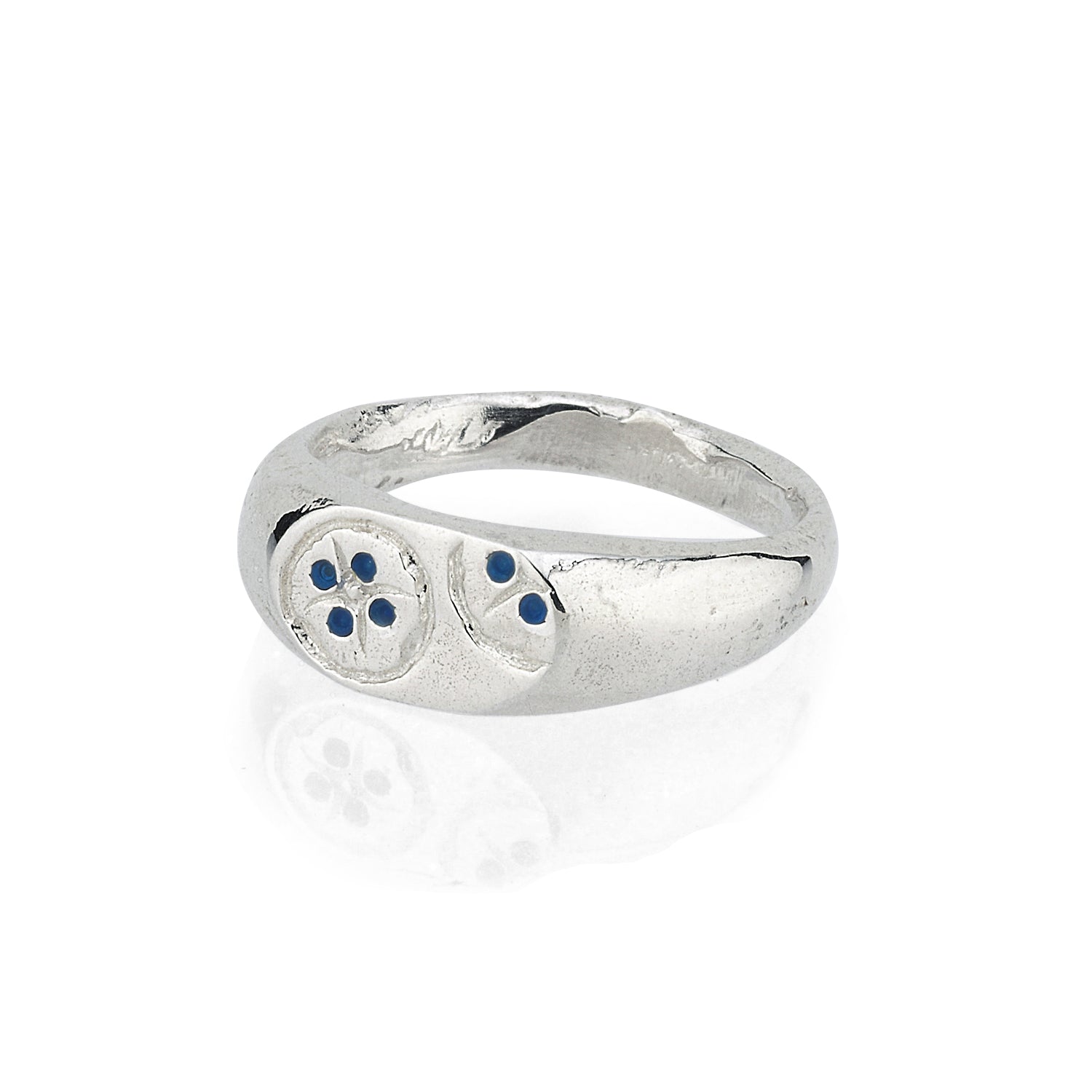 Denizanası Gümüş Yüzük