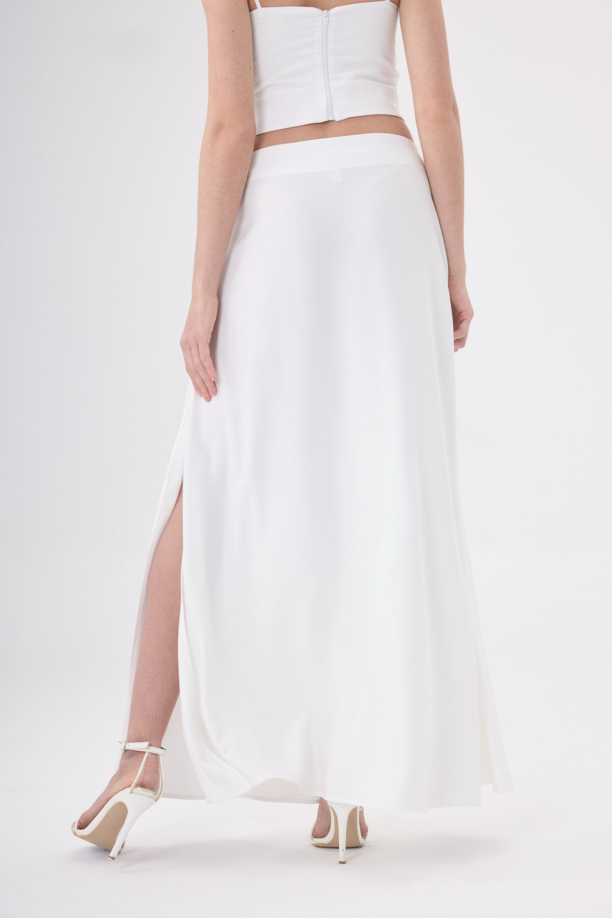 Nirina Tied Midi Skirt