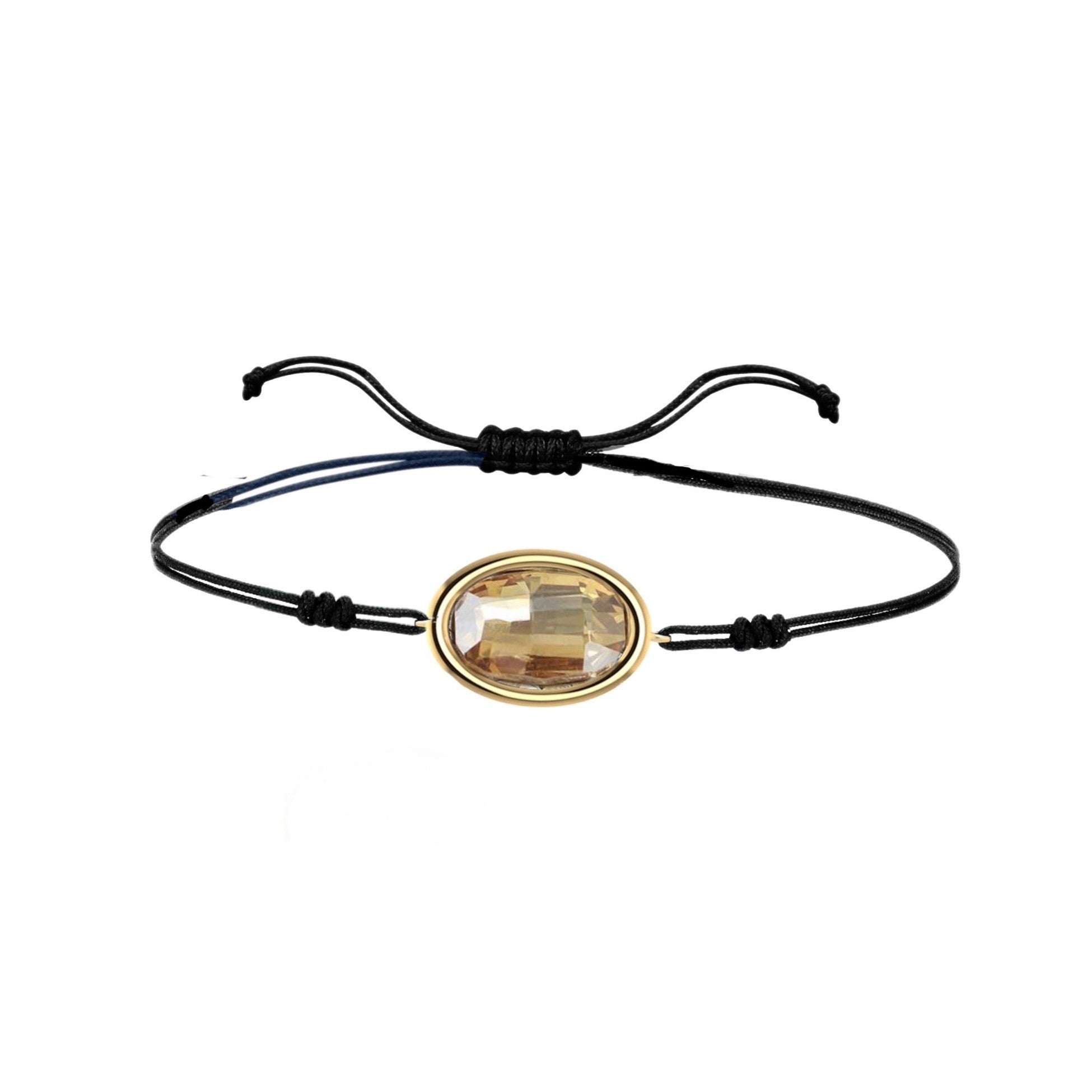 Twinkle Swarovski Bileklik Brown